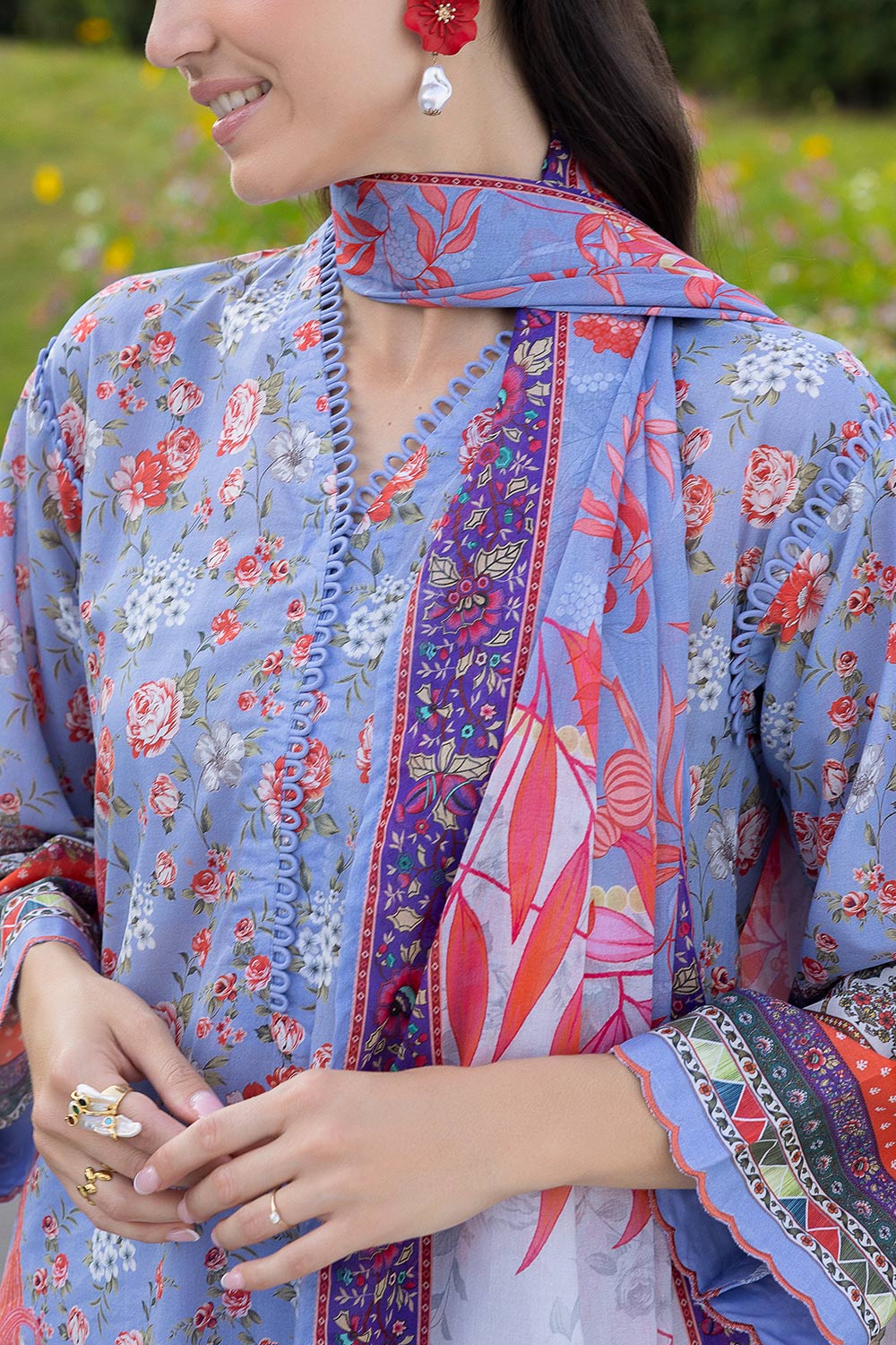 Gul Ahmed Printed Lawn Collection - Image 3