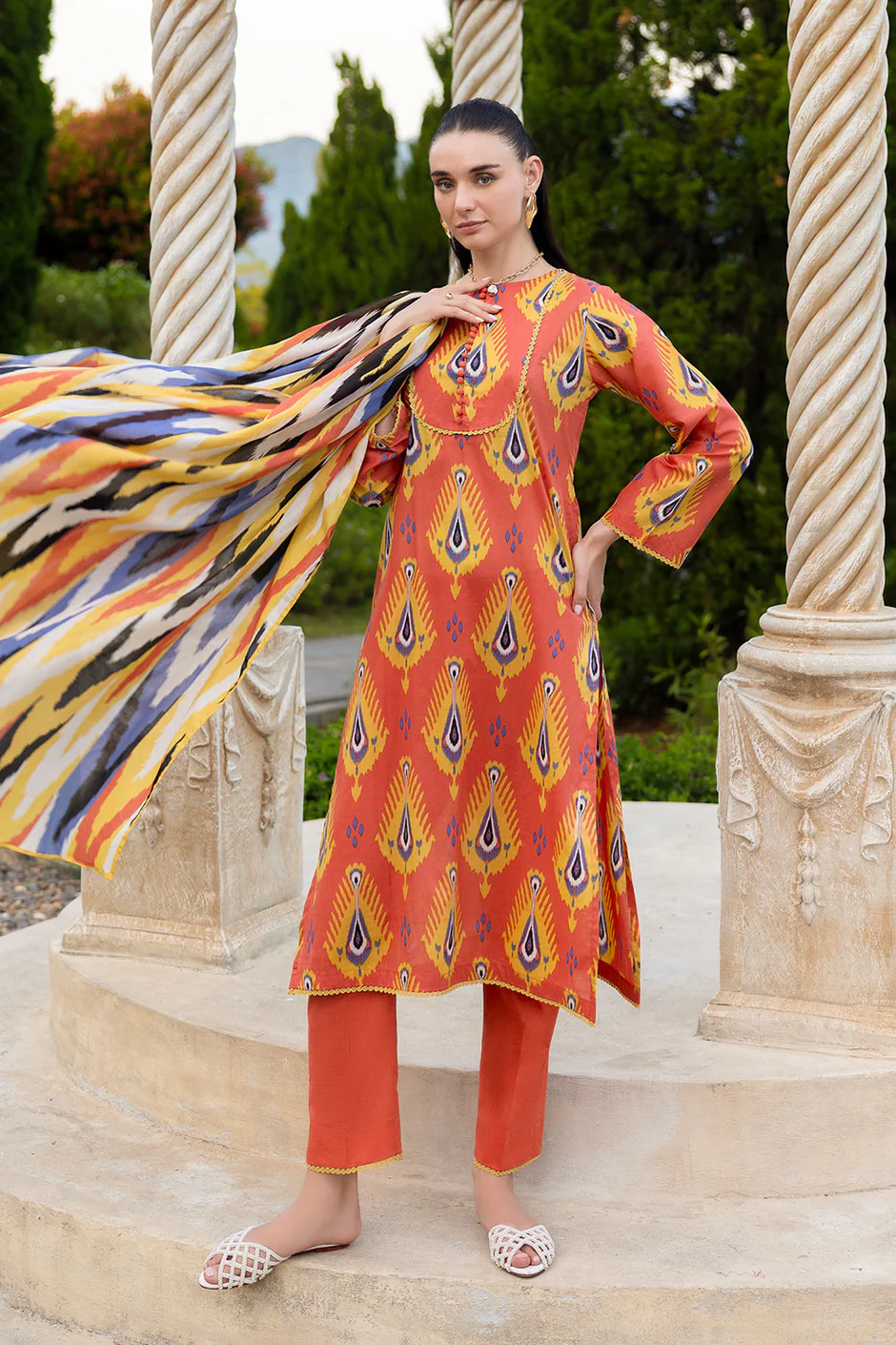 Gul Ahmed Printed Lawn Collection - Image 15