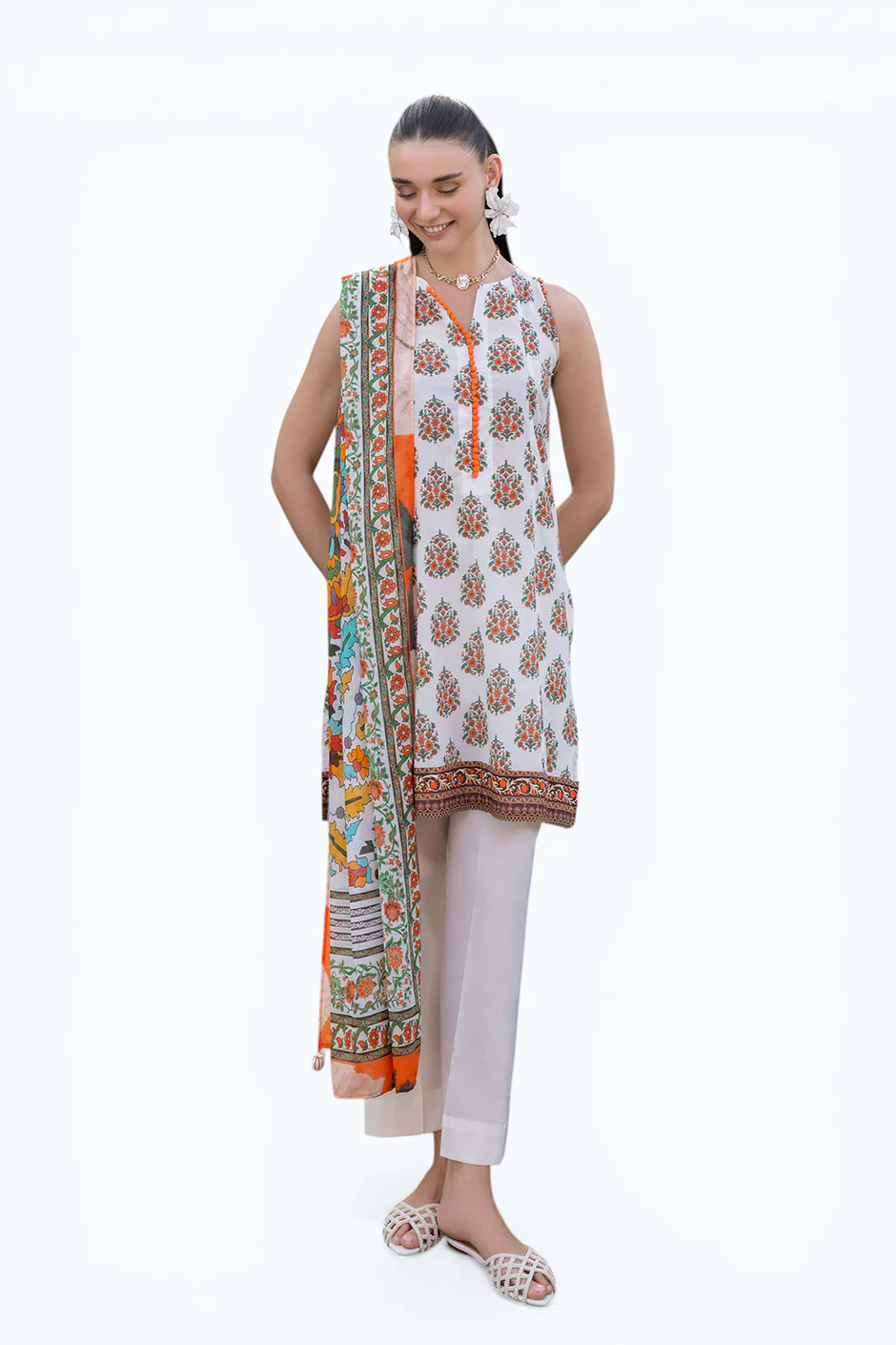 Gul Ahmed Printed Lawn Collection - Image 22