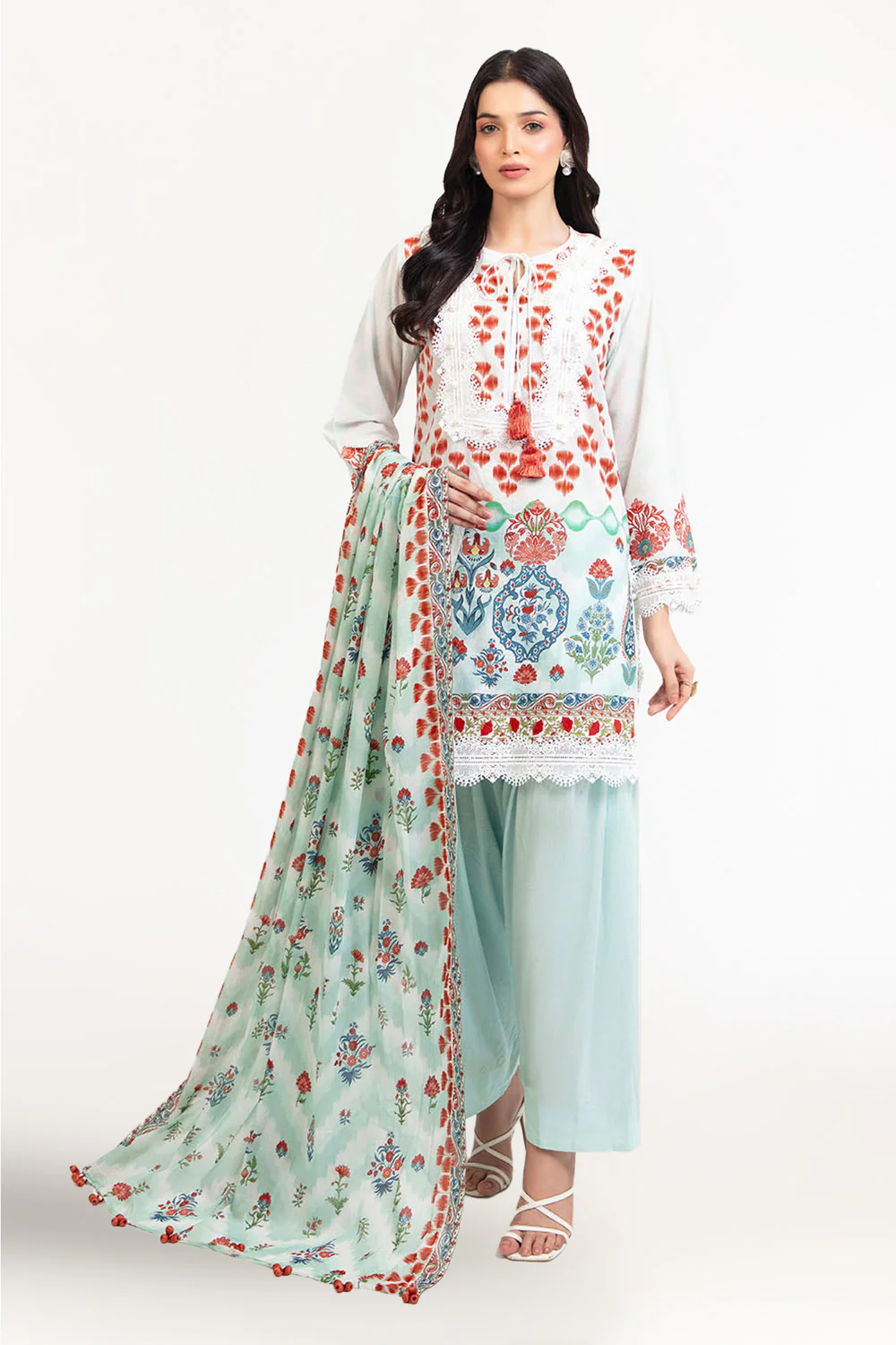 Gul Ahmed Printed Lawn Collection - Image 37