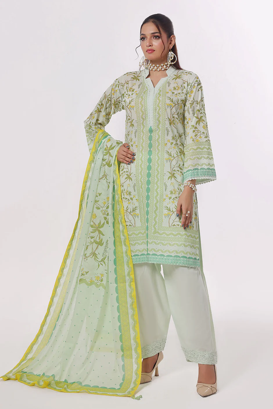 Gul Ahmed Printed Lawn Collection - Image 49
