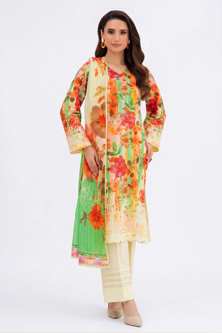 Gul Ahmed Printed Lawn Collection - Image 61