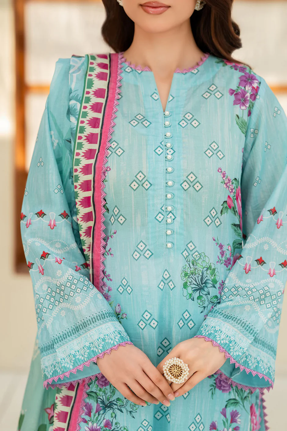 Gul Ahmed Printed Lawn Collection - Image 65
