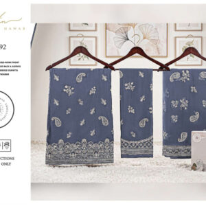 Shamoze Silk Embroidered Collection NZ-5092