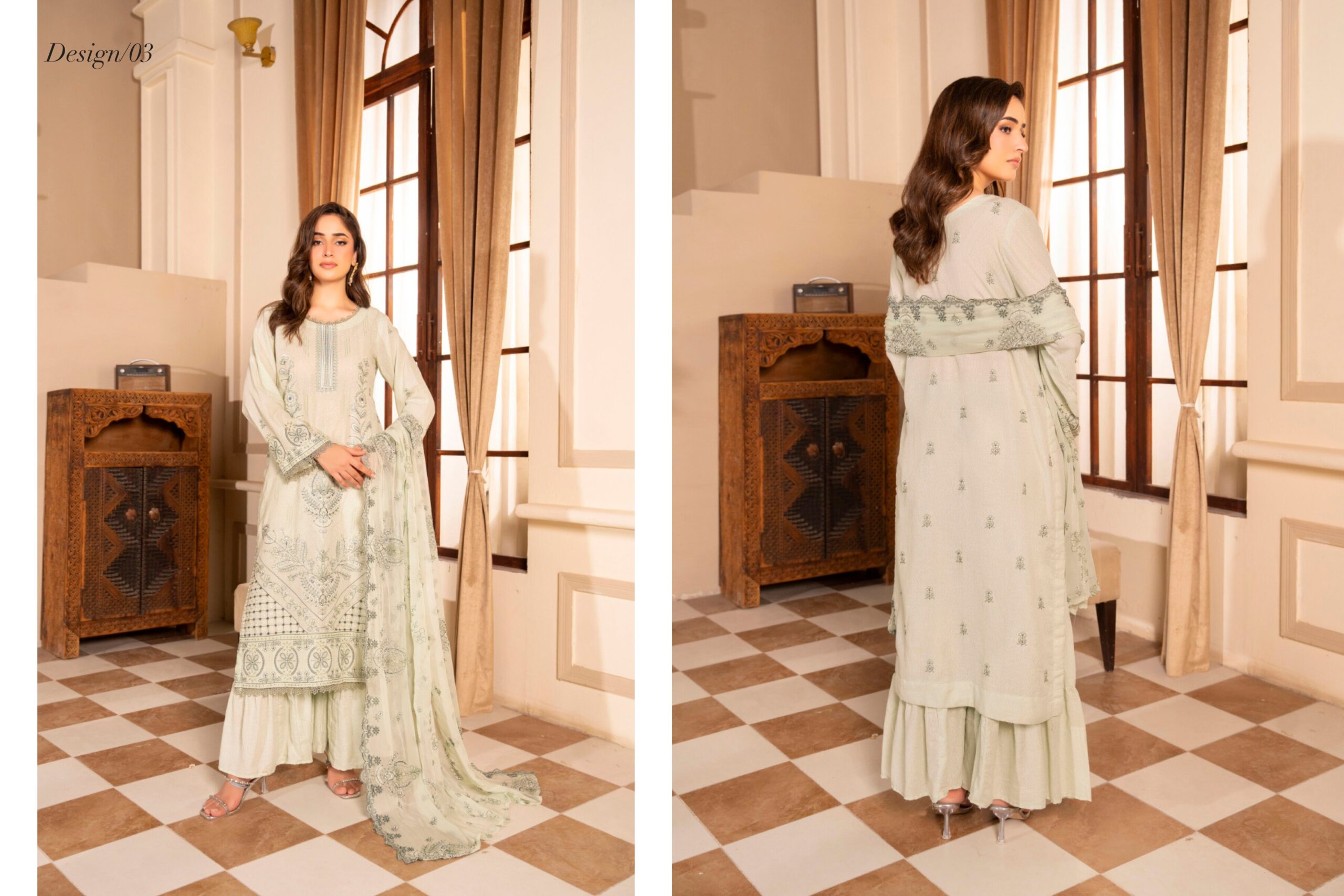 Manizay Rooh-E-Naz Karandi Design # 3 - Image 3