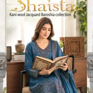 Shaista Kani wool Jacquard Baroshi a Collection Design 70