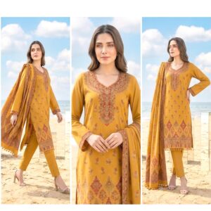 Shaista Kani wool Jacquard Baroshi a Collection Design 72