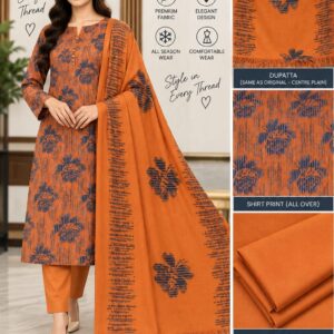 Printed Cotry Marina With Wool Shawl